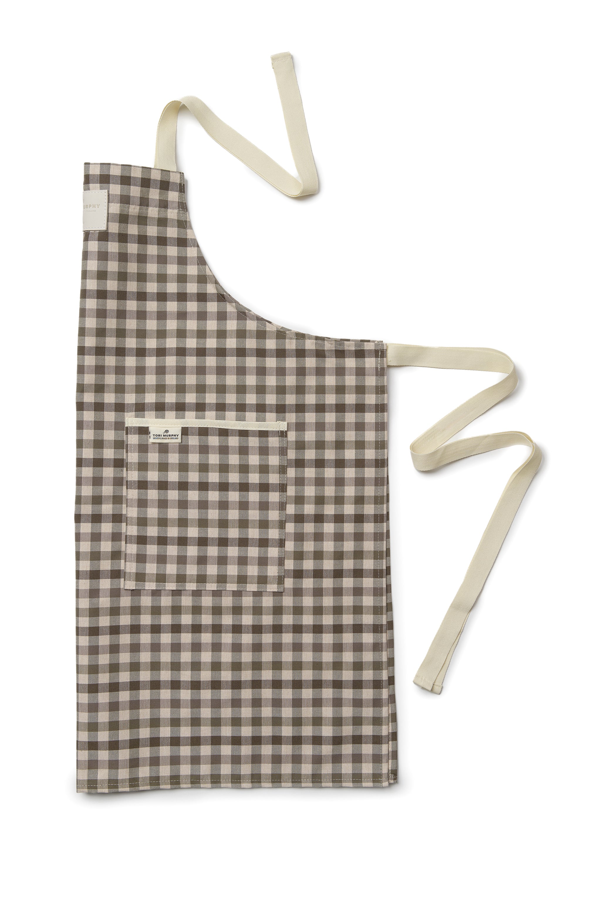 NEW Dresser Check Sage Apron